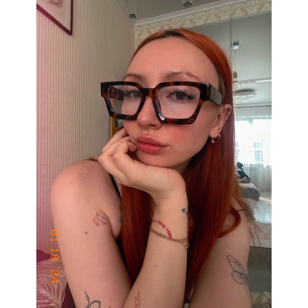 Leopard Square Glasses Women Fashion Oversized Clear Lens Eyeglasses Female Vint